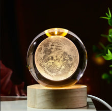 Charger l&#39;image dans la galerie, Lampe Galaxie Cristal – Éclat Cosmique
