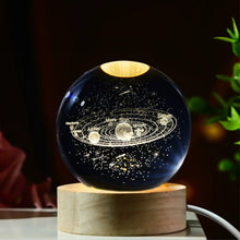 Charger l&#39;image dans la galerie, Lampe Galaxie Cristal – Éclat Cosmique
