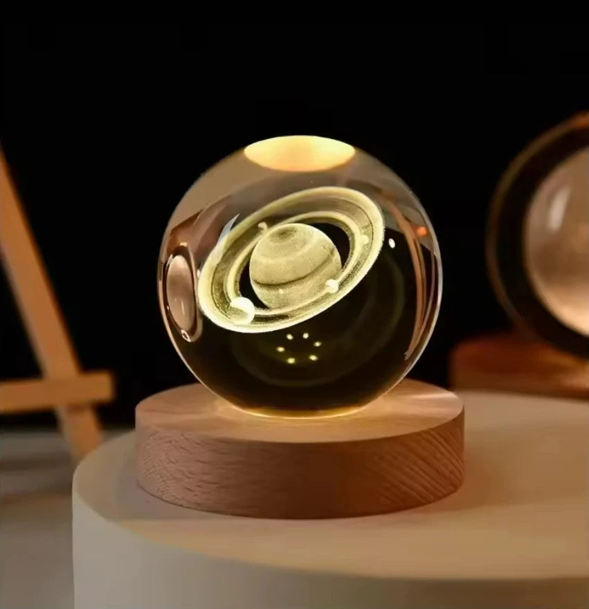 Lampe Galaxie Cristal – Éclat Cosmique